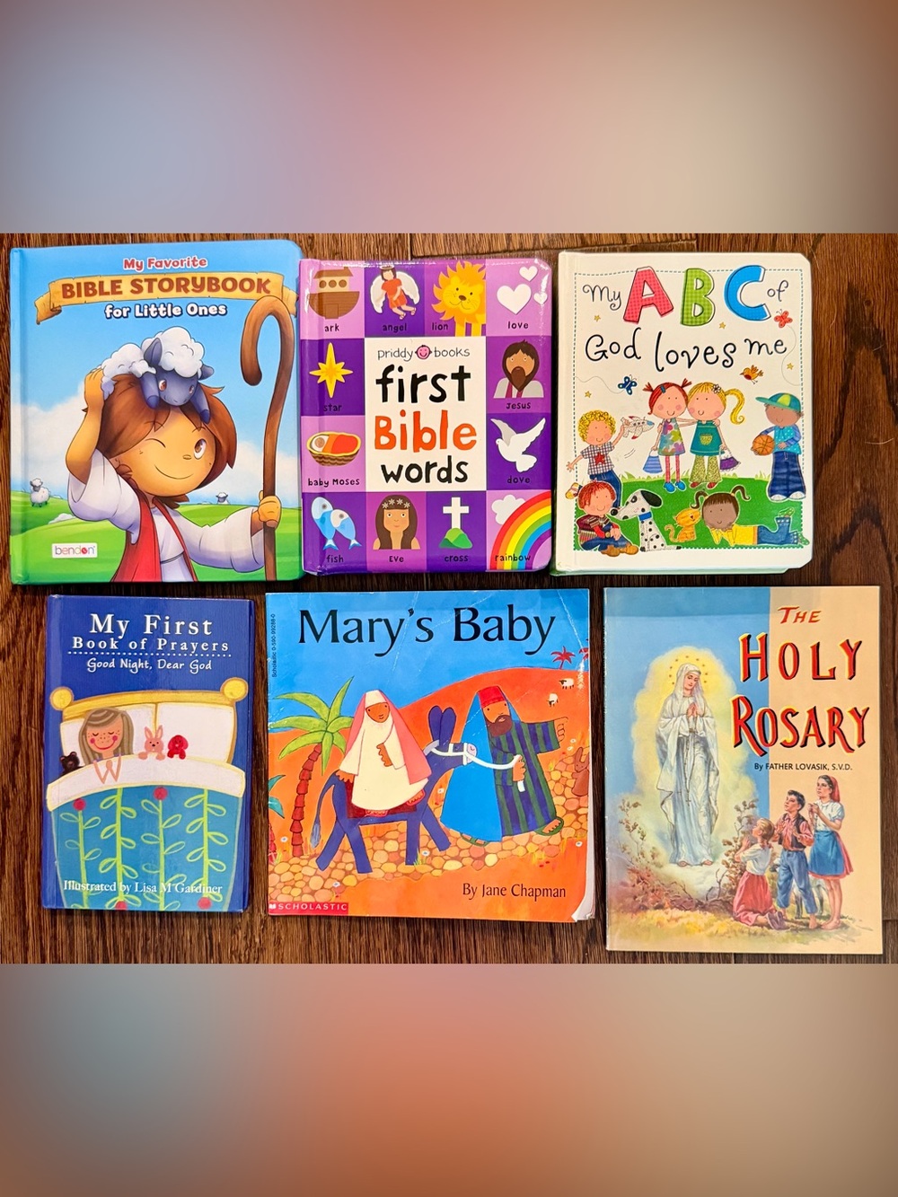 First Bible Words Board Book & other Children's Christian Learning Books